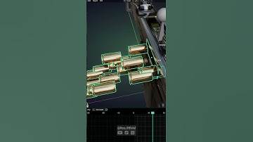 How to: Real Muzzle Flashes in BLENDER EEVEE #b3d #blender #3d #shorts
