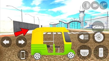 New Green Colour Auto Rickshaw in Indian Bike Driving 3D | Auto Rickshaw Cheat Code 