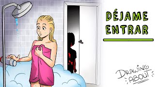 Lo que LE HIZO en el baño FUE PERTURBADOR | Draw My Life