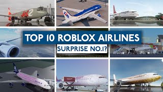 TOP 10 BEST ROBLOX AIRLINES