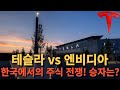 테슬라 vs 엔비디아, 한국에서의 주식 전쟁! 승자는?