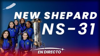 🔴 EN DIRECTO: Katy Perry Viaja al Espacio con el Cohete New Shepard de Blue Origin