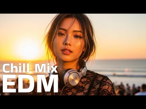 【EDM Chill Mix #1】 Midnight Skyline 🌌 Chillstep & Ambient Beats | Relax / Focus / Chill Mix Playlist
