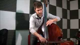 J.S.Bach - Minuet in A minor  - Double Bass Solo