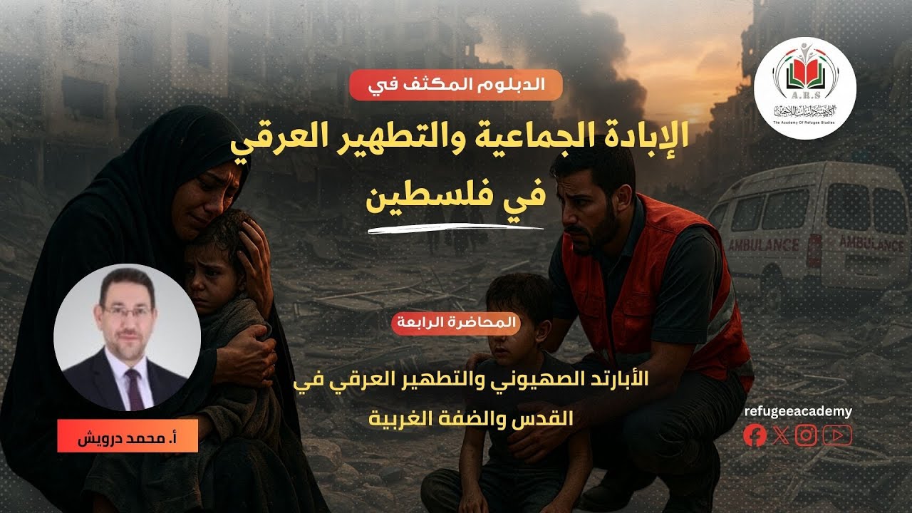 الأبارتد الصهيوني والتطهير العرقي في القدس والضفة الغربية| أ. محمد درويش