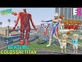 UPIN IPIN BERTEMU TITAN COLOSSAL, ULTRAMAN MARAH - GTA 5 BOCIL SULTAN