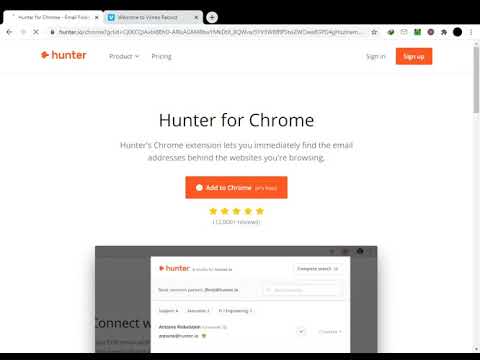 How to install Hunter.io Chrome extension?