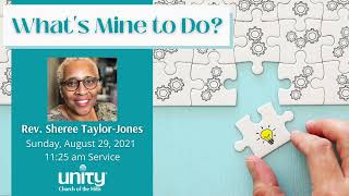 Unity Church of The Hills coming this Sunday.