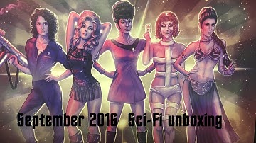 Sci-Fi Block unboxing -  September 2016