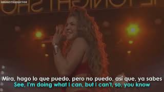 Shakira - Hips Don't Lie // Lyrics   Español // Special 20th Anniversary Performance