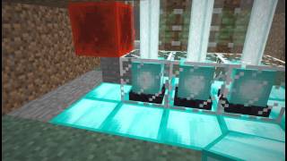 Как сделать Двери из лазера в Minecraft 1 6+(Всем привет, в этом видео я покажу как сделать двери из лазера, лазеры это мояк. В этом видео я немного заикал..., 2014-03-20T08:11:33.000Z)