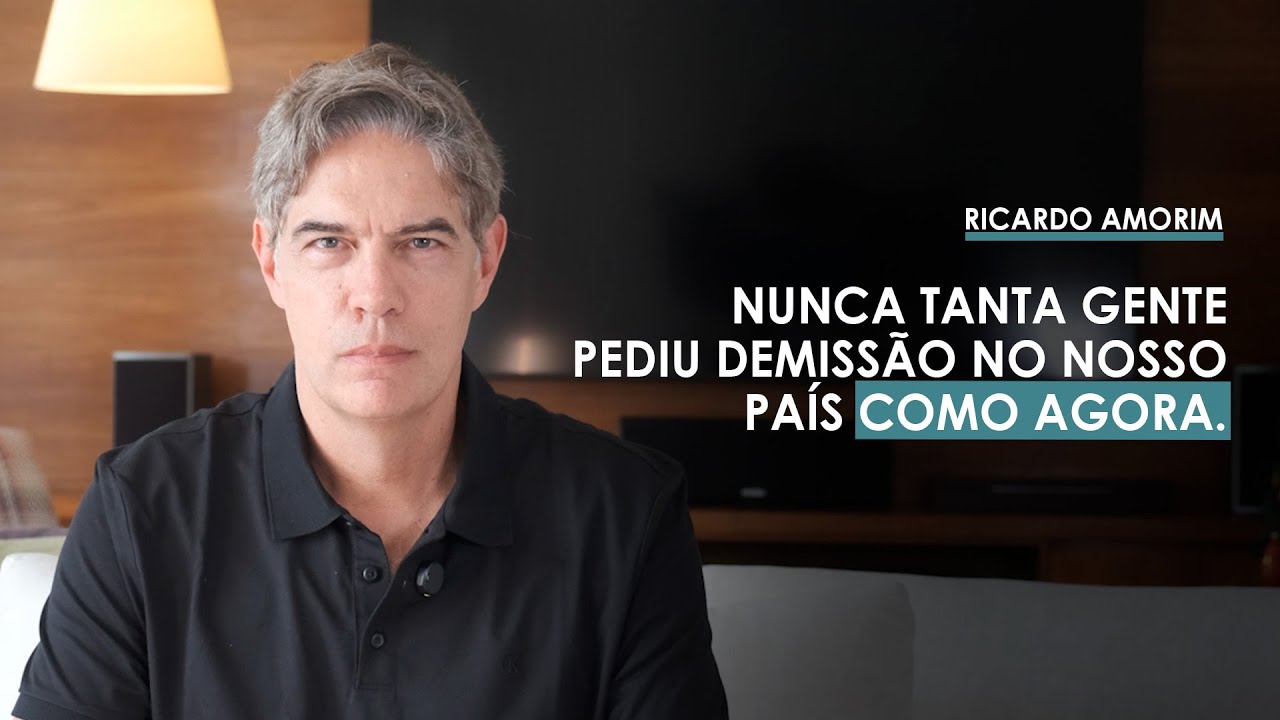 Nunca tanta gente pediu demissão no nosso país como agora.