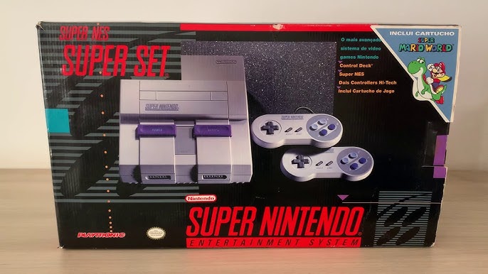 Super Nintendo todo Original na Caixa. Lance Livre. Aco