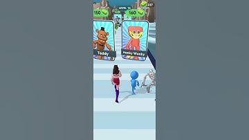 MONSTER DRAFT FUNNY GAME  LEVEL 13#gameplay #monsterdraft #shorts #funnyvideo