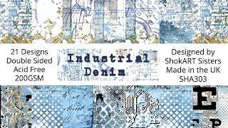 ShokART Industrial Denim Large Format Pad