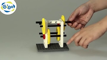 Gigo Force And Simple Machine #1234R LEARNING LAB 13 Pirate Ship 14 Gear Set Product