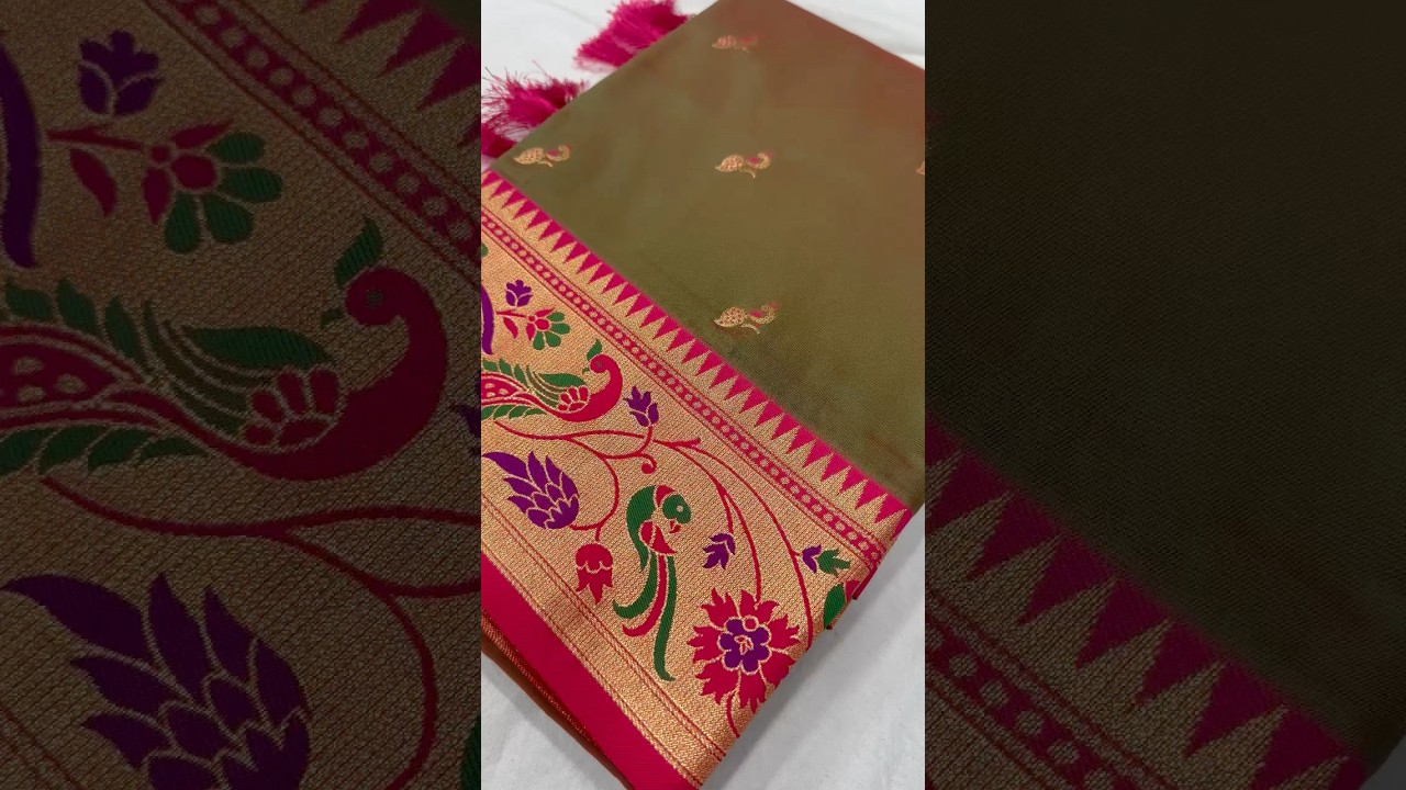 Royal Paithani Soft Silk Saree