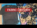 【PF500·16mm】fabric crusher