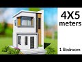 4x5 Meters Small House Design #2