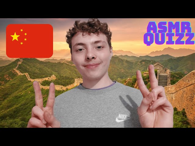 ASMR FR: Quiz Sur la Chine