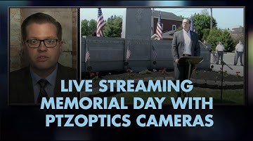 Live streaming Memorial Day with PTZOptics cameras