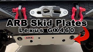 ARB Skid Plates Installation and Review  Lexus GX460  Overlanding Under Body Armor