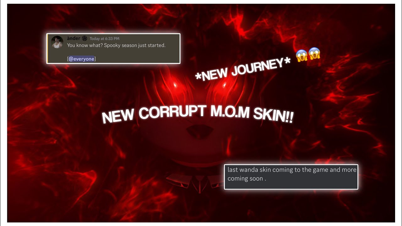 NEW *CORRUPT* M.O.M SKIN!! | New Journey ⚔️