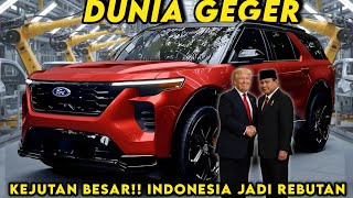 Download Lagu KEJUTAN BESAR‼️ Indonesia Jadi Rebutan ! Akan jadi basis produksi Raksasa Otomotif Amerika MP3