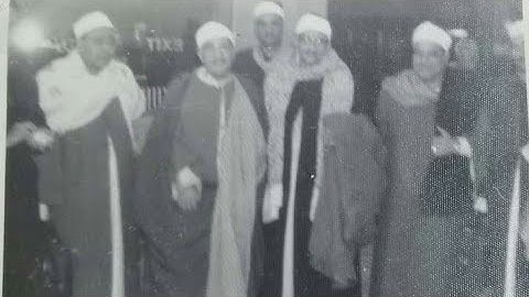 الشيخ محمد صديق المنشاوي - سورة الرعد - تليفزيون العراق - عام 1965 - تلاوة نادرة لأول مرة