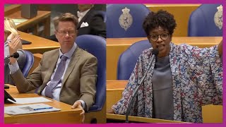 Sylvana Simons boos op voorzitter Martin Bosma