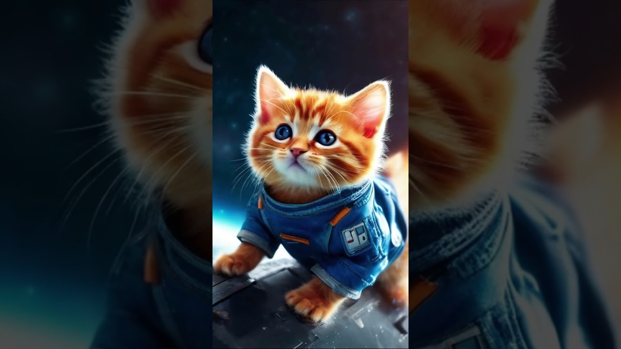 🐱THE CAT FLEW INTO SPACE🚀 
