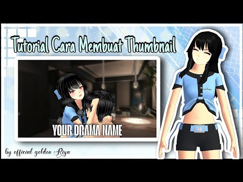 Tutorial cara membuat thumbnail in Sakura school simulator 💋🫶🏻 ~ #sakuraschoolsimulatotutorial