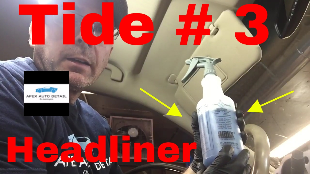 Tide For Detailing 3 Headliner How To Remove Odor From Smoking