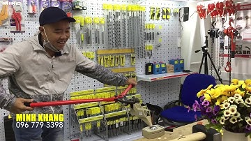 Trải nghiệm kìm cộng lực cắt seal container siêu cứng BC0975. MCC - Made in Japan.