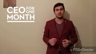 Ceo For One Month Yavuz Selim Guney