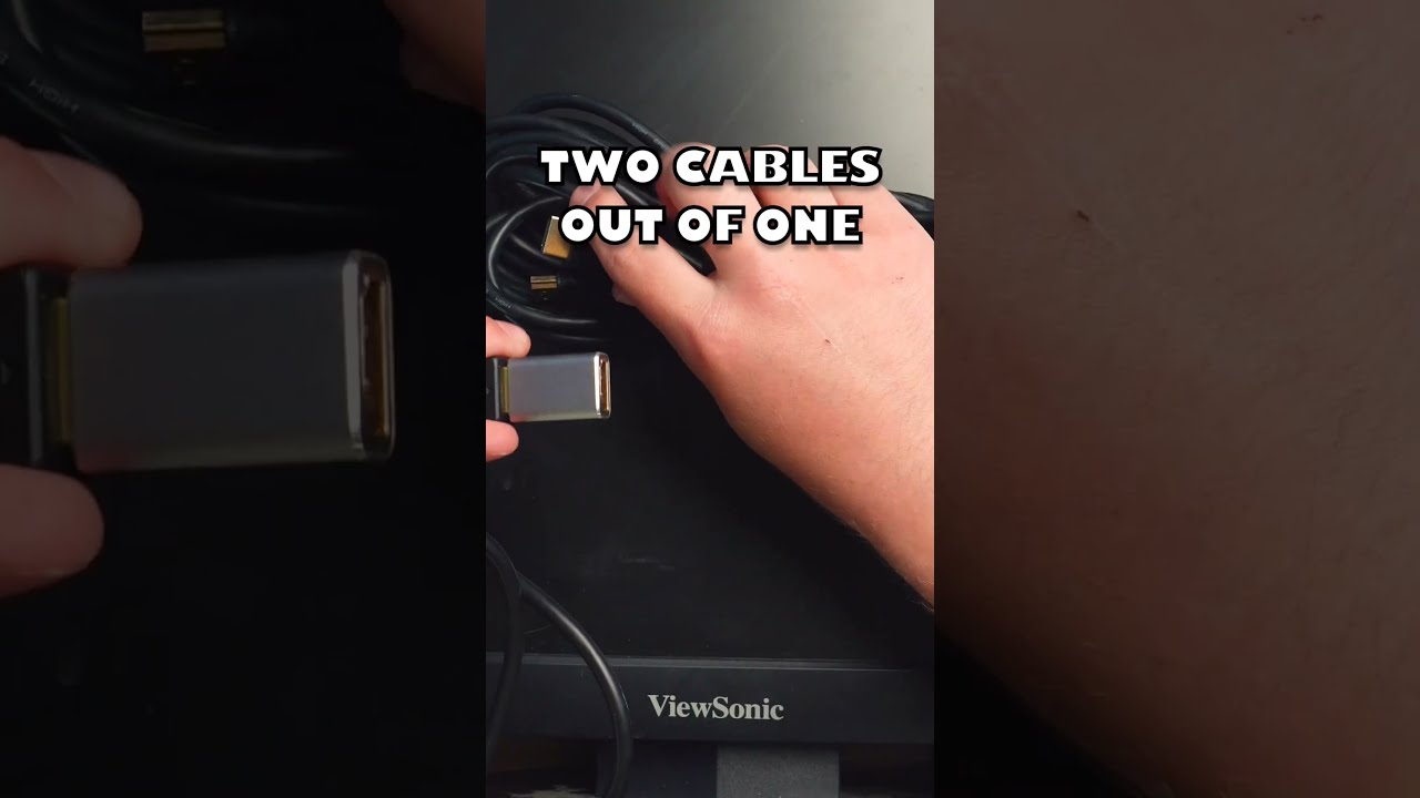 This Adapter Isn T Useless FEMALE TO HDMI ADAPTER Join Two Cables To Increase Length 