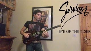 Eye of the Tiger by Survivor, from Rocky III (solo bass arrangement) - Karl Clews on bass