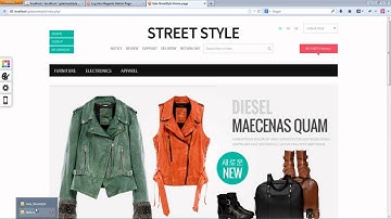 Installation Responsive Magento Theme Gala Streetstyle - Full Package