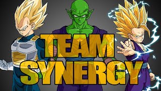 Dbfz - Team Synergy - Ssj Vegeta, Piccolo, Ssj2 Gohan Teen - New Patch