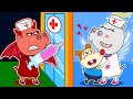 Teppy Dont Be Scared Of Doctor - Kids Story About Health | Teppy Family Kids Cartoon