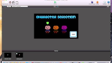 Free character selection Gamesalad template
