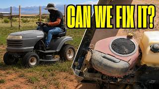 We Bought a Broken 2005 Craftsman Mower… Can We Bring It Back to Life? | Homestead in AZ