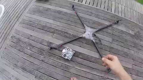 1400mm XClass Polycarbonate Frame Maiden Flight