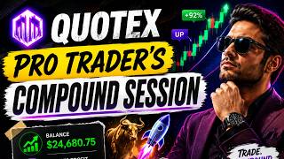 Quotex Live Compounding Trading @BinaryTradingLive