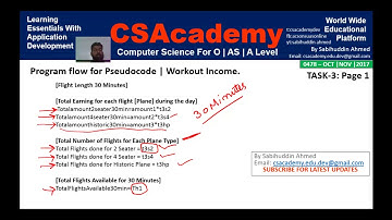 Prerelease on CS-0478 Oct-Nov 2017. Task 3. By Sabihuddin Ahmed.