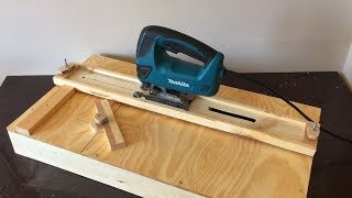 : Building a Jigsaw Cutting Station - Dekupaj Testere Kesim Tezgahi