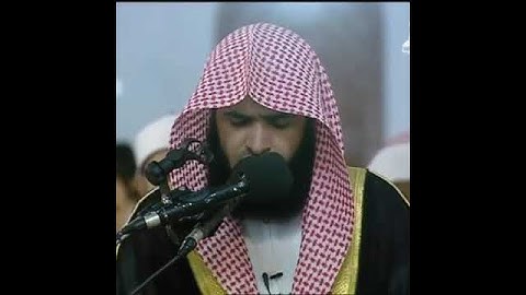 تلاوة مرئية بصوت الشيخ سلمان العتيبي