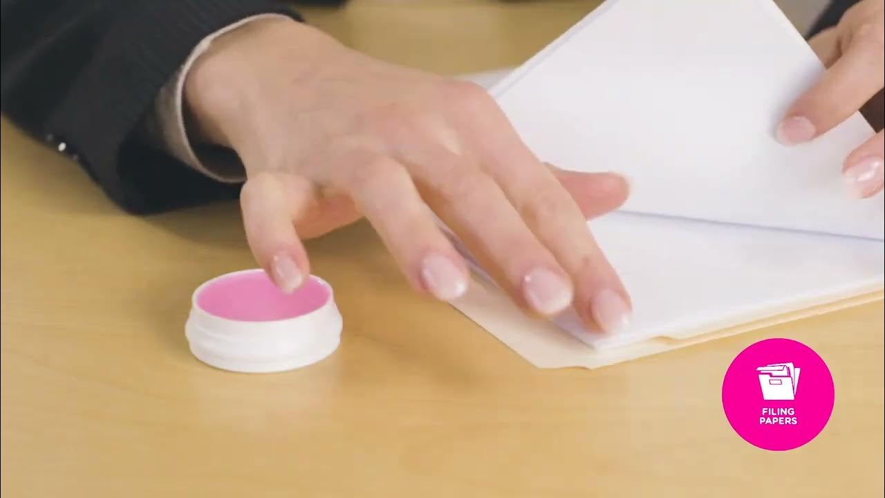 The Original Sortkwik Fingertip Moistener MADE IN THE USA YouTube