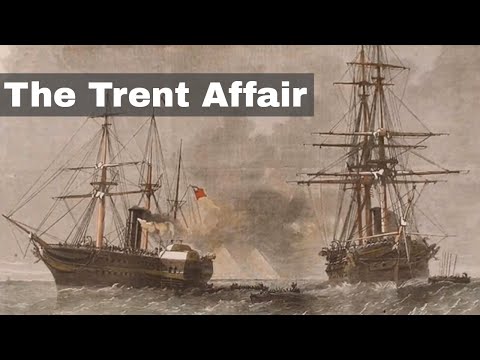 8th November 1861: The Trent Affair nearly causes a war between Britain and the United States