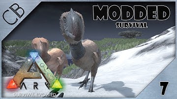 ARK: Modded Survival - Taming Terrorbirds!  - Ep7